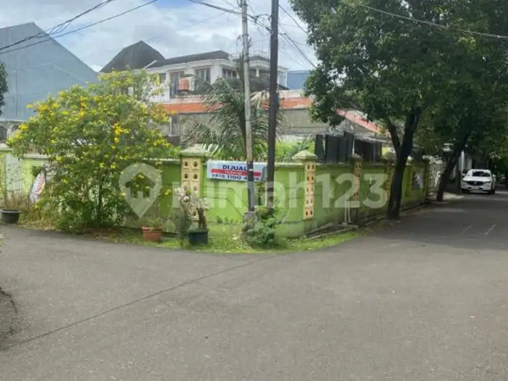 Tanah Kavling Siap Bangun di Jalan Taman Radio Dalam Kebayoran Baru Nego Sampai Deal
