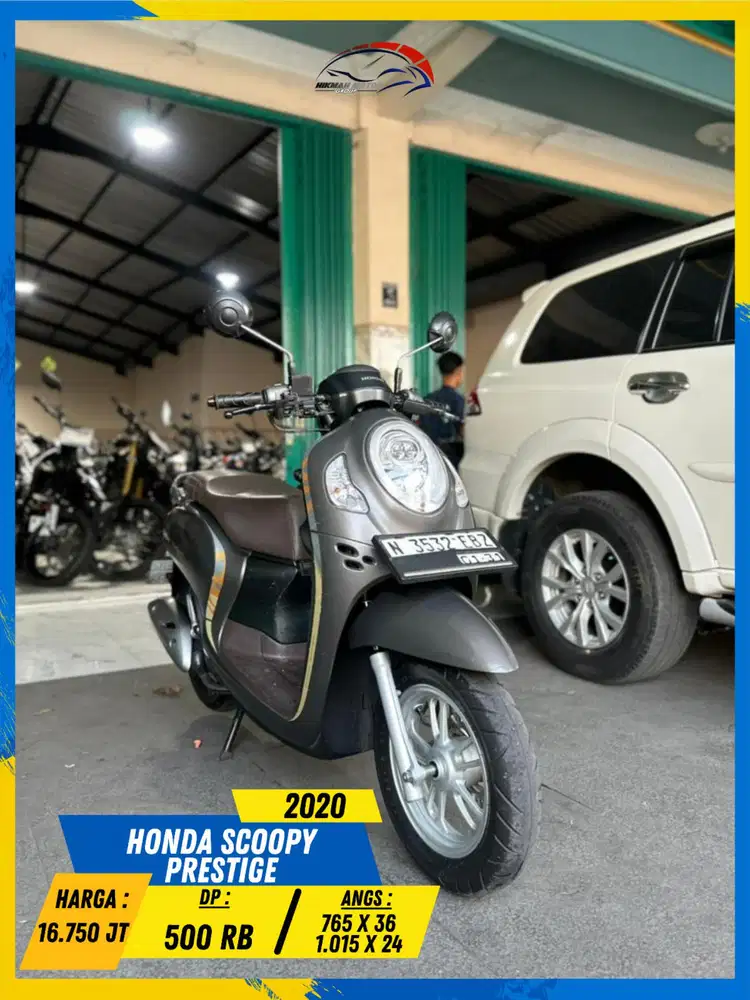 HONDA SCOOPY STYLISH 2020 MURAH BERKUALITAS HIKMAH MOTOR KEPUH MALANG