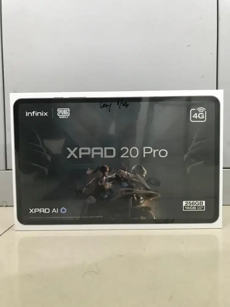 Infinix xpad 20 pro 8/256 new garansi 1 thn
