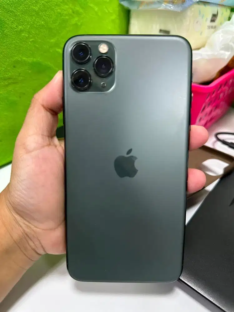 Iphone 11 promax 64gb interr blackk