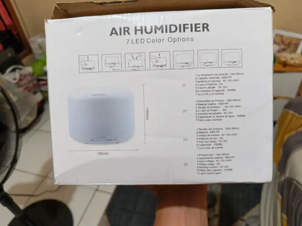 Air Humidifier Jarang pakai