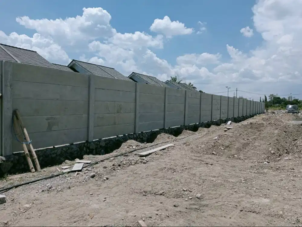 Menjual pagar beton/pagar panel beton