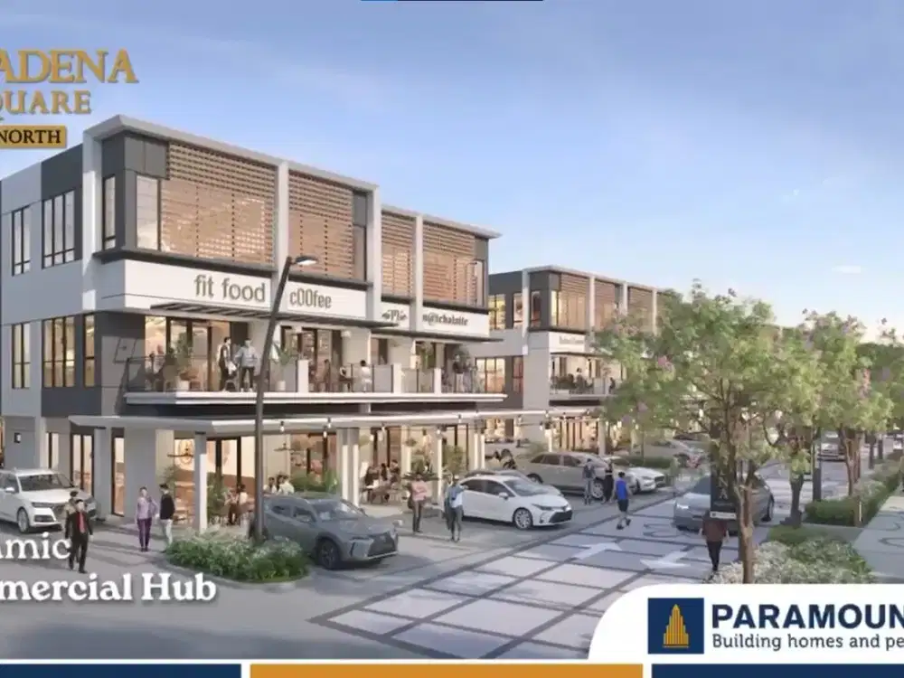 DIPUSAT Area Pasadena Central Distrik Ruko Terbaru Eksclusif North Square 3Man!