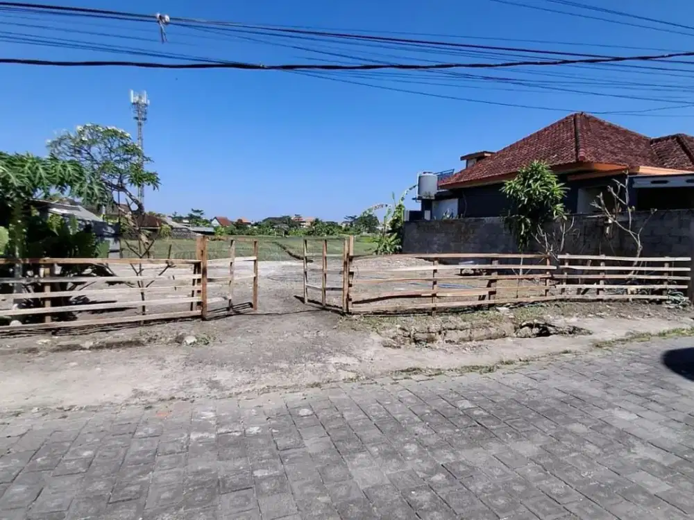 Dijual Lokasi Tuka Dalung Dekat Pererenan Canggu Siap Bangun