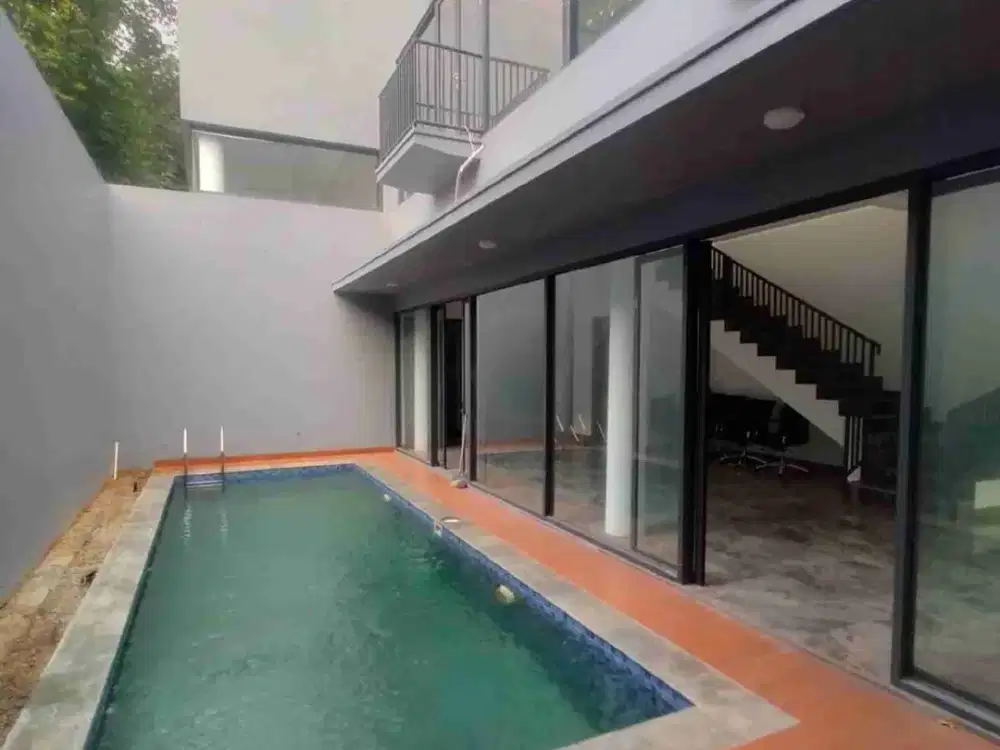 DIJUAL RUMAH - BRAND NEW MODERN, TAMAN KUSUMA WIJAYA, CILANDAK, JAKSEL