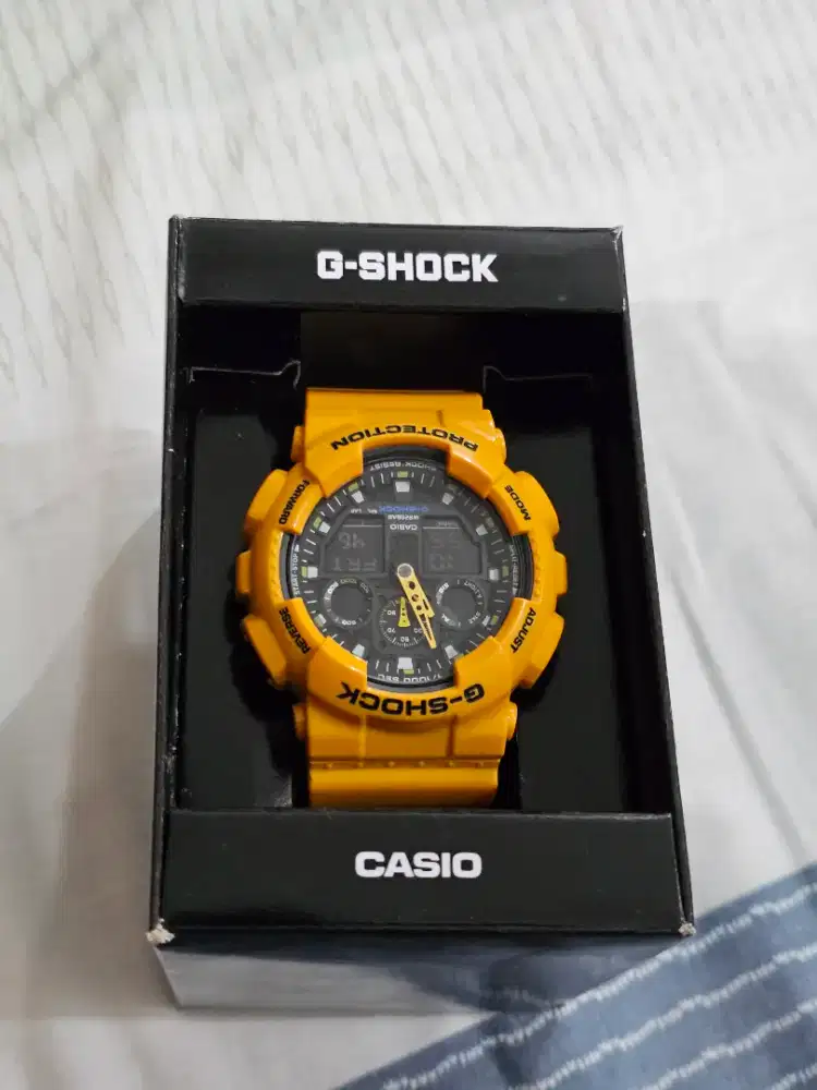 Dijual Casio G-shock GA-100A-9ADR ORIGINAL