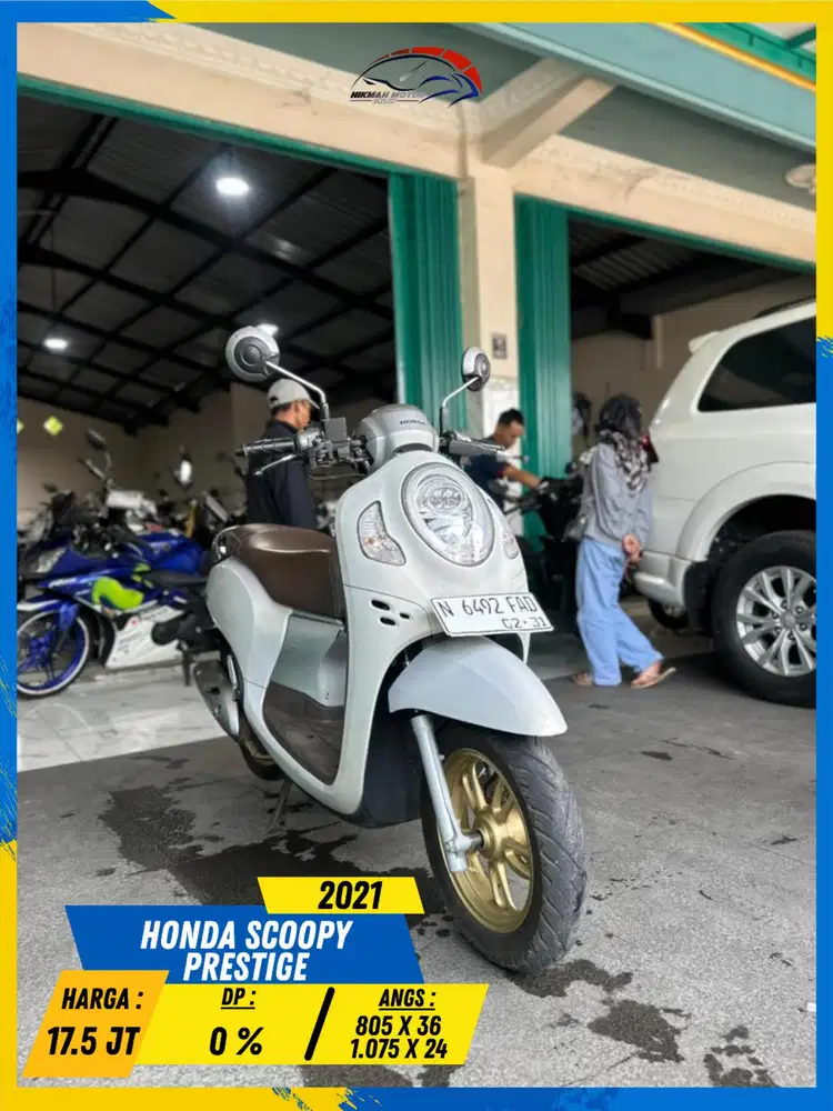 HONDA SCOOPY PRESTIGE 2021 BEKAS RASA BARU HIKMAH MOTOR KEPUH MALANG