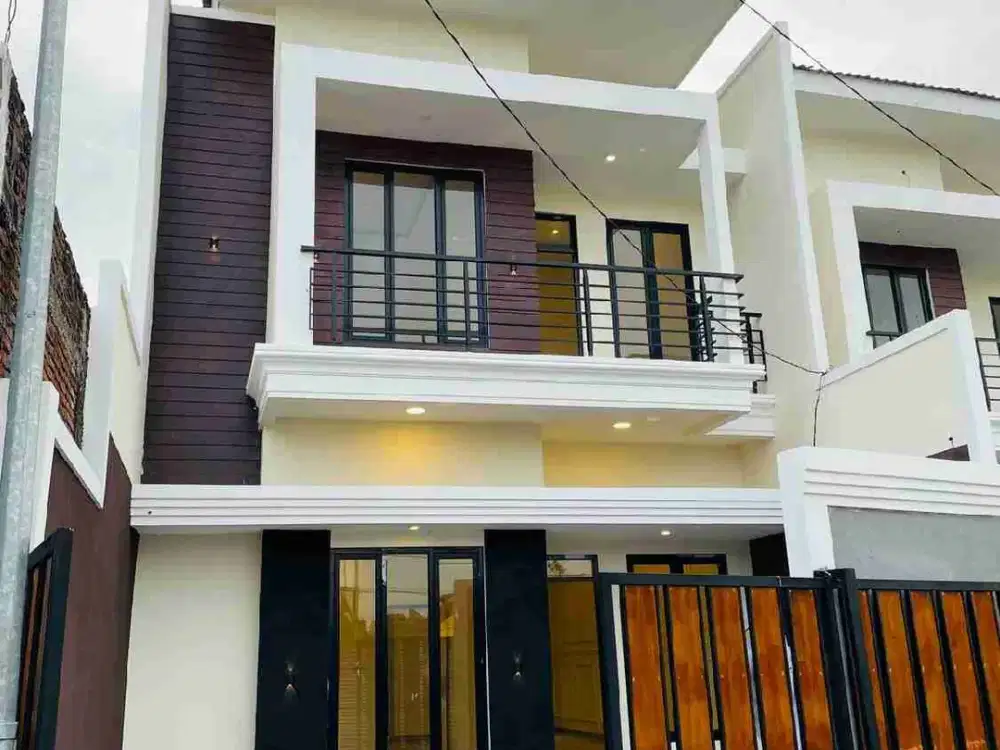 Minimalis 2 lantai Lebar 7m Full Bangunan Lokasi kavling Medokan Ayu 
Surabaya Timur