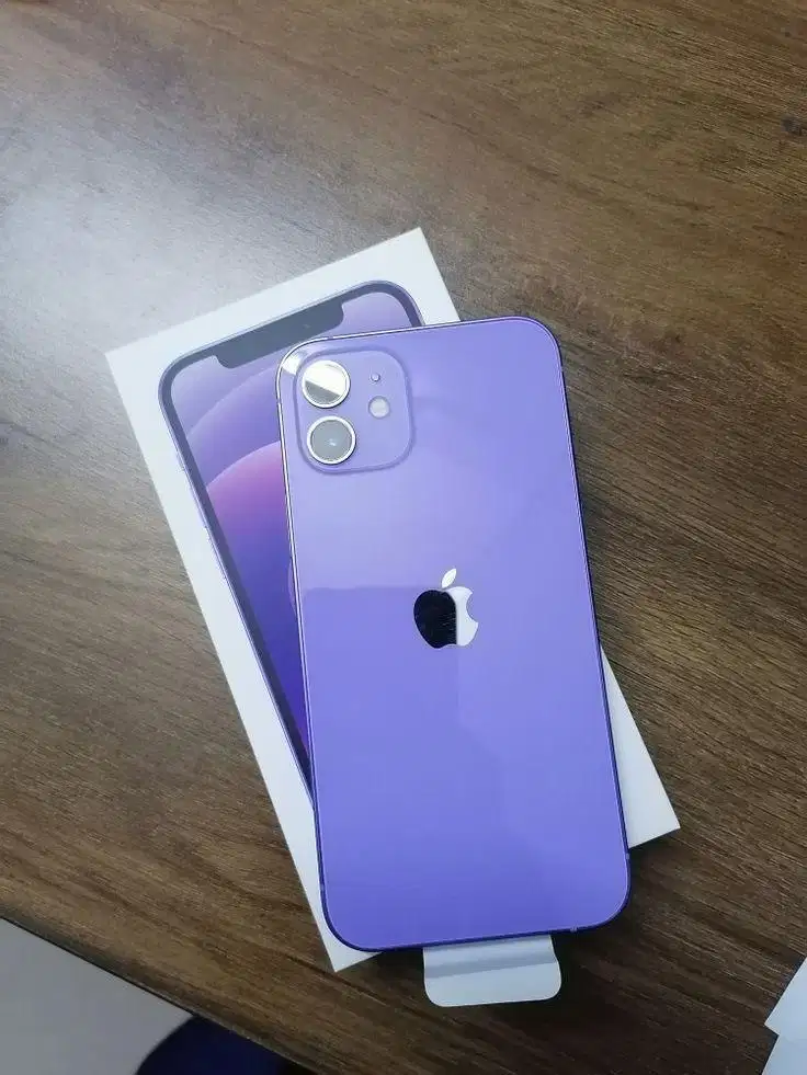 iPhone 12 128 bea cukai purple