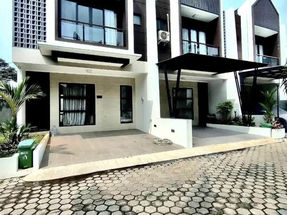 rumah siap huni dekat stasiun lrt harjamukti, bonus halaman belakang luas