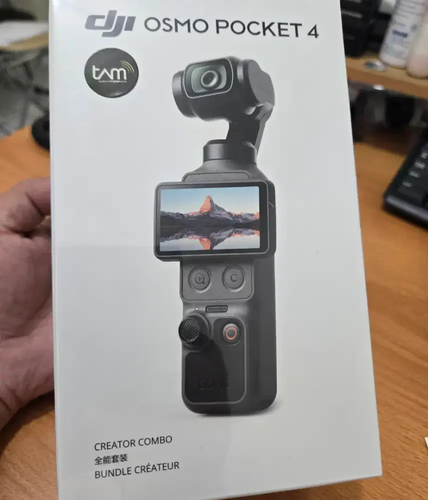 Dji Osmo Pocket 4 Creator Combo New Tam