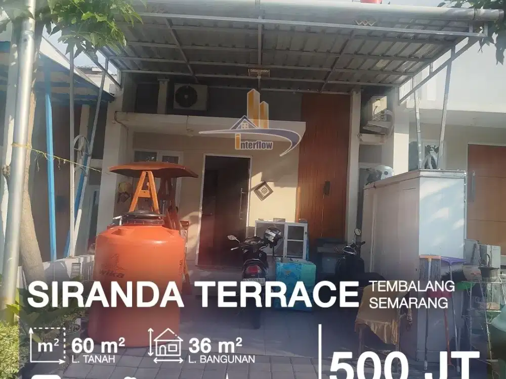 JUAL RUMAH DI SIRANDA TERRACE,METESEH