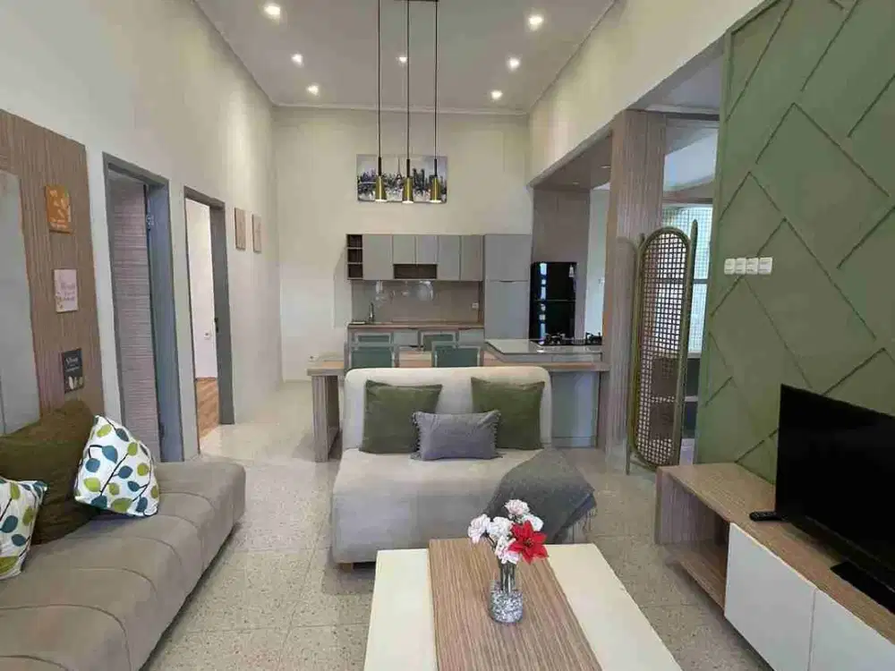 dijual disewakan rumah full furnished Kota Baru Parahyangan beli ga sampe 3M!