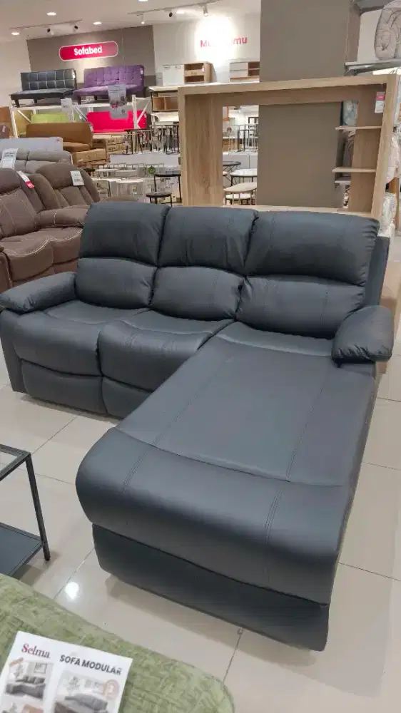 Promo murah sofa recliner L
