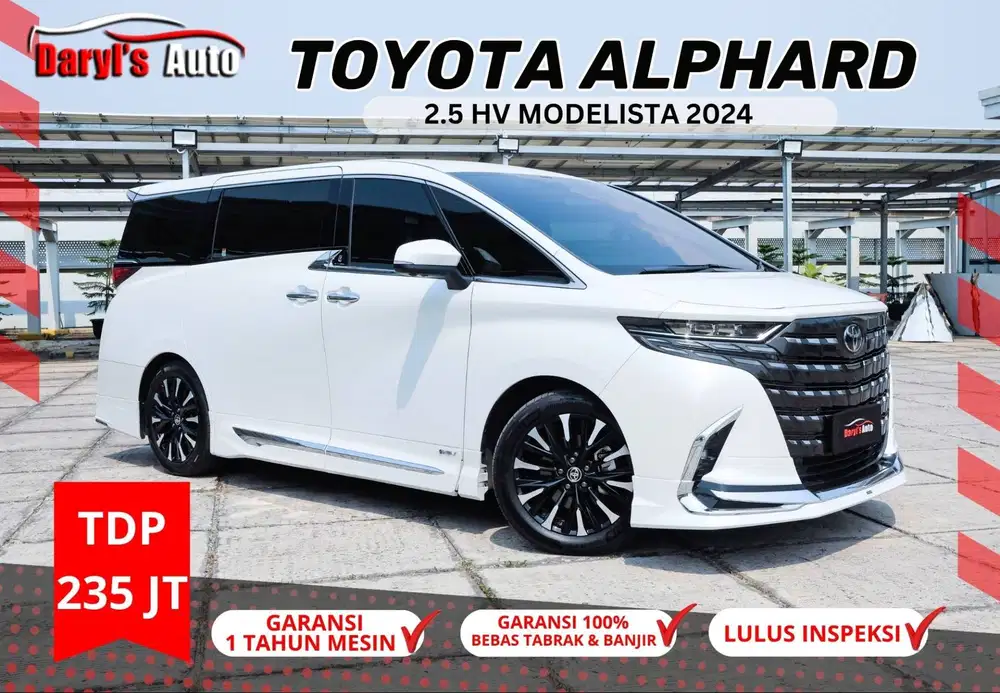 2024 Toyota Alphard Hev Hybrid Modelista TSS TDP 235jt
