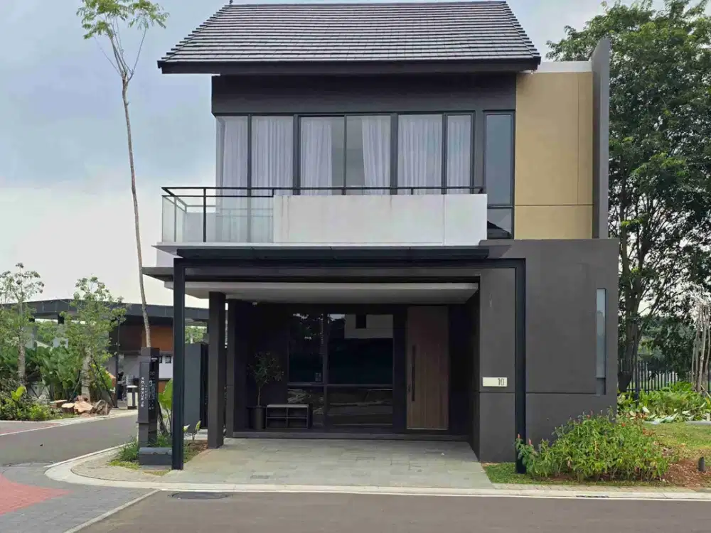 Dijual Rumah Modernland Tipe Blackstar HOEK MarQ Estate View Danau