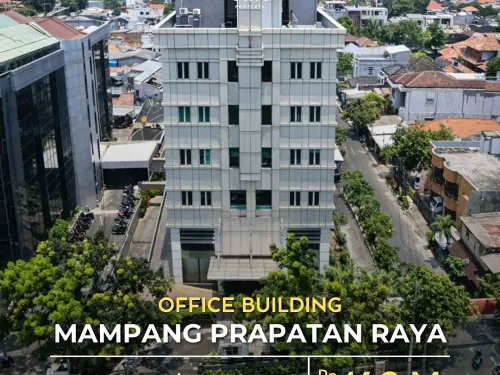 For Sale Office Building 5 Lantai Siap Pakai, Lokasi Strategis