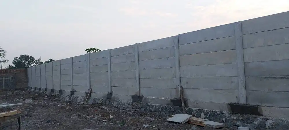 pagar panel  beton hemat berkualitas