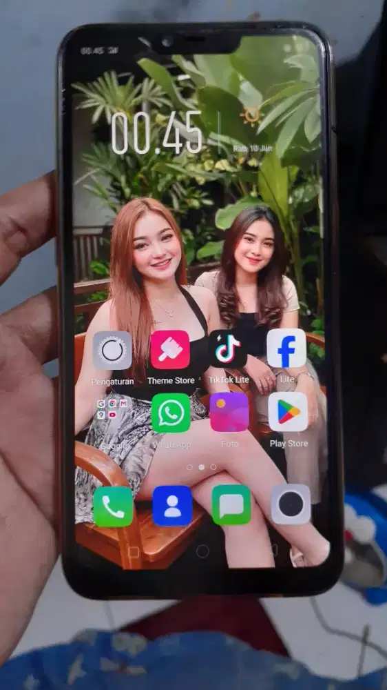 Oppo A3s 4G 6/128 layar 6.2 inchi mulus tt/barter
