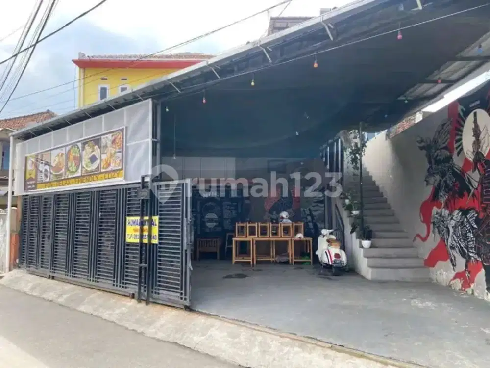 Rumah Siap Huni Cocok Untuk Usaha 50 Meter Ke Jl Moh.toha
