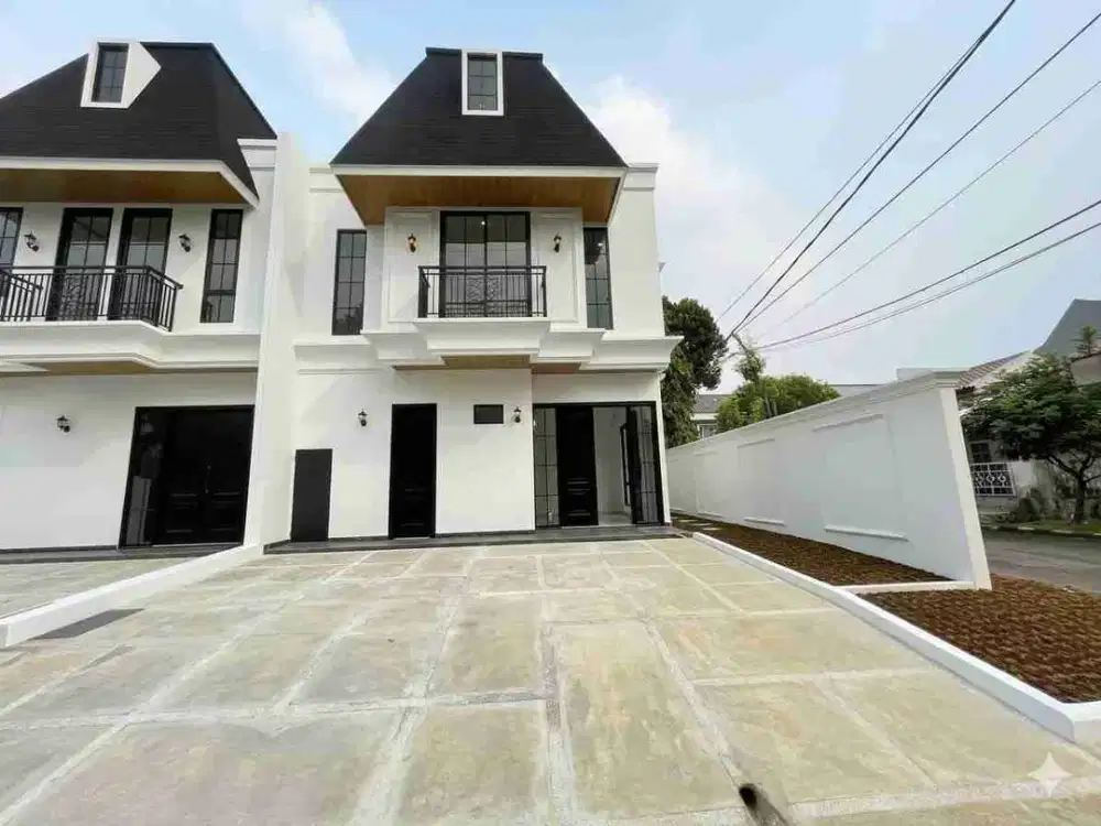 Dijual rumah brand new Hoek di Maleo Bintaro Jaya