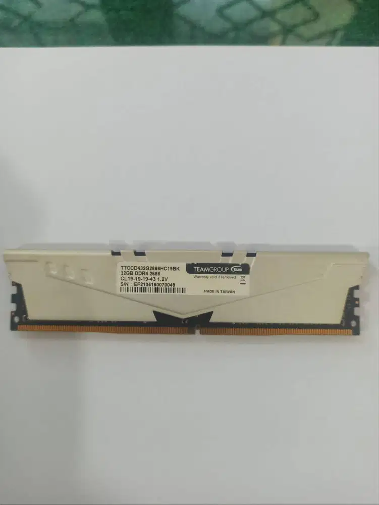 jual Ram memory gaming dari merk T-Create 32GB (Single )DDR4 2666MHz