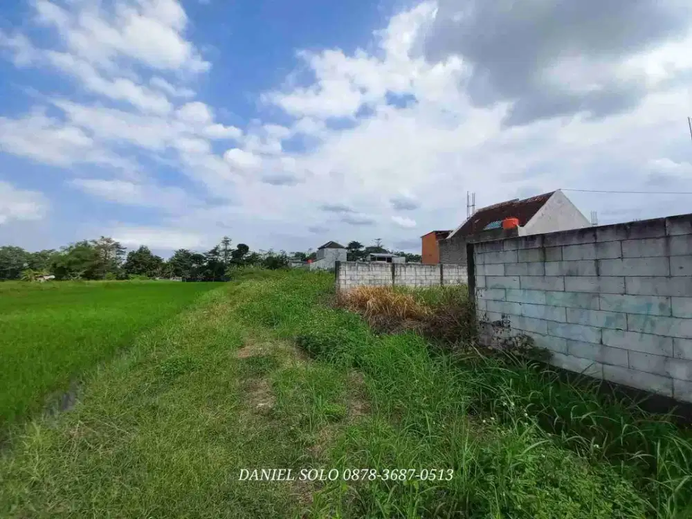 Dijual Tanah Gumpang Kartosuro