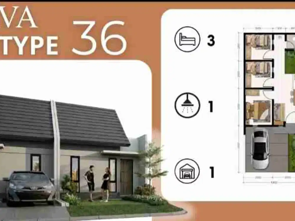 3kamar 300jutaan Puri jaya rajeg Tangerang