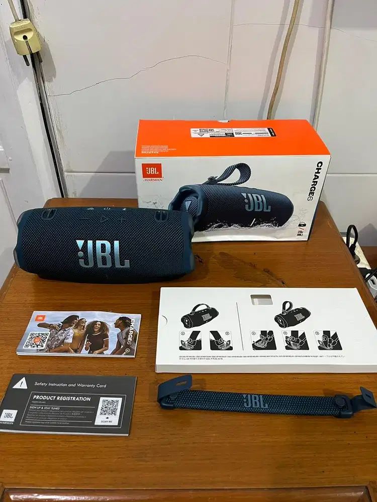 JBL Charge 6 Original Fullset New
