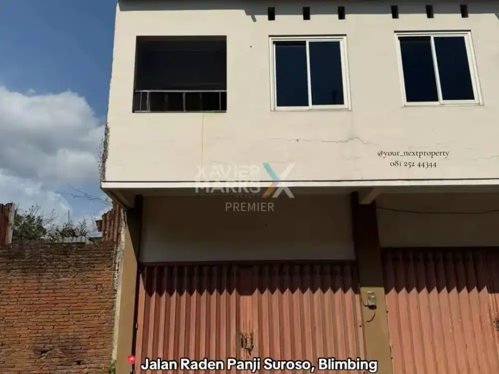 Ruko Lokasi Strategis Di Dekat Poros Jalan Raden Panji Suroso, Blimbing Kota Malang