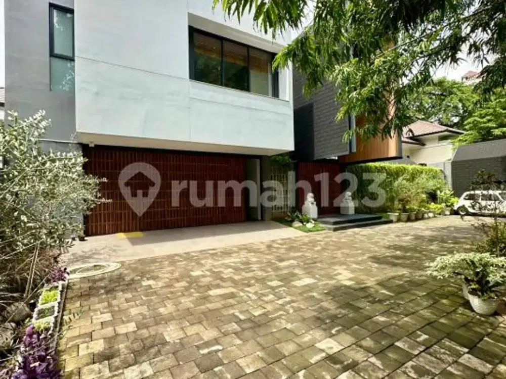 Jarang Ada Rumah Mewah Area Elit Brawijaya Kebayoran Baru