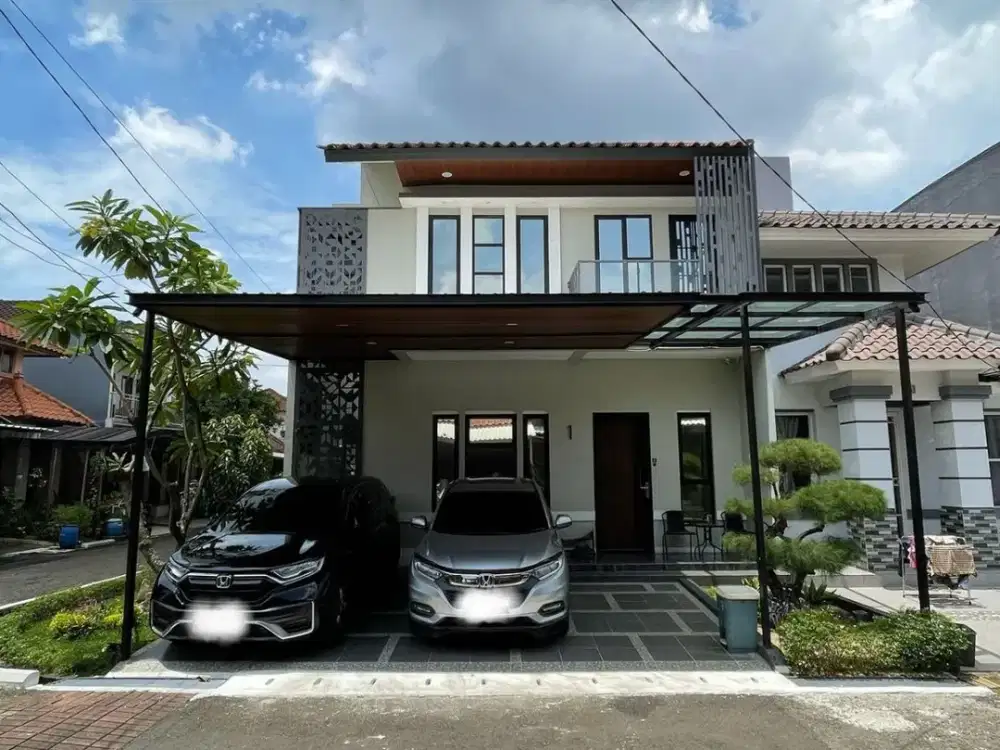 Dijual Cepat Rumah Hoek Full Furnished di Taman Parahyangan - Lippo Karawaci, Siap Huni