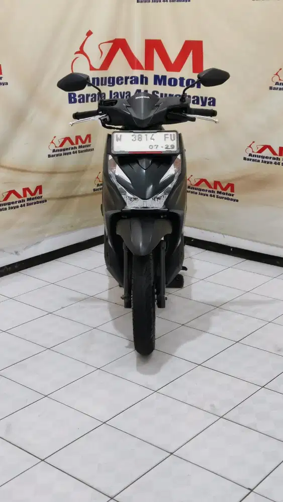 Honda beat deluxe keyless Tahun 2024 Hitam doff