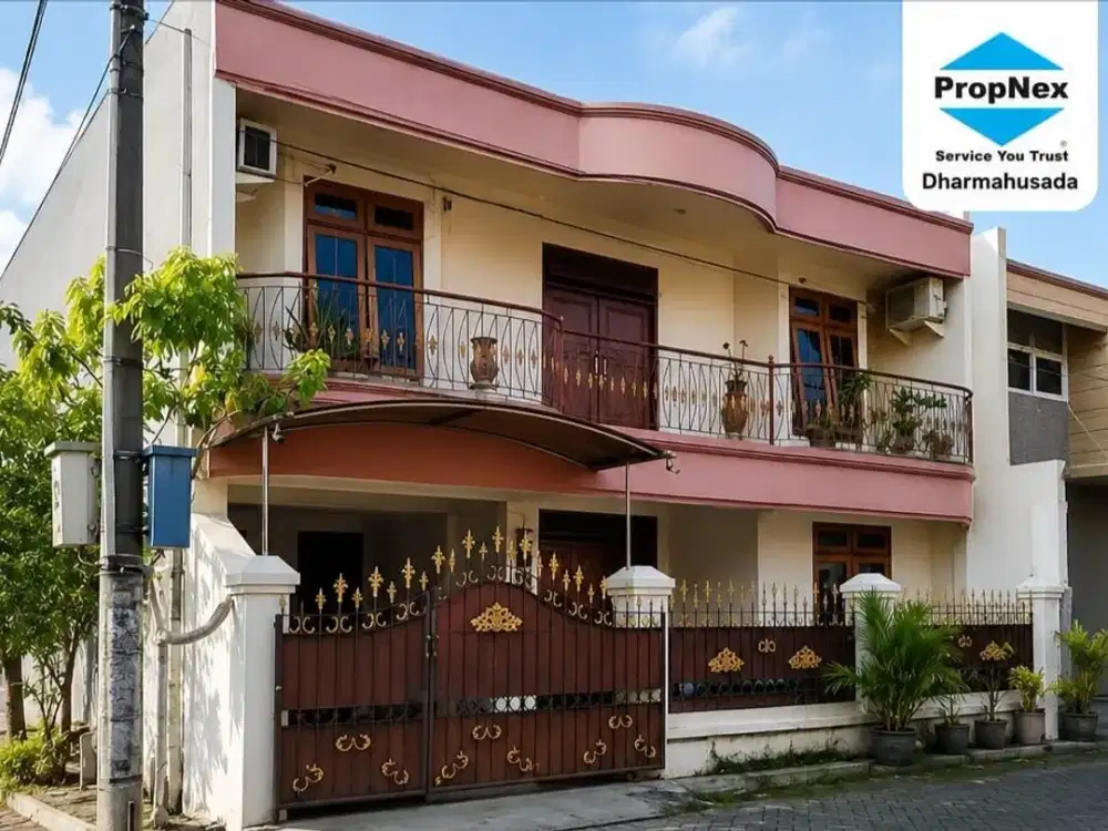 DIJUAL! Rumah Hook Semolowaru Elok, Surabaya Timur - 2 Lantai, Lokasi Strategis