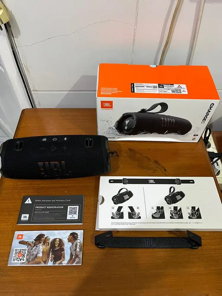 JBL Charge 6 Fullset Original New