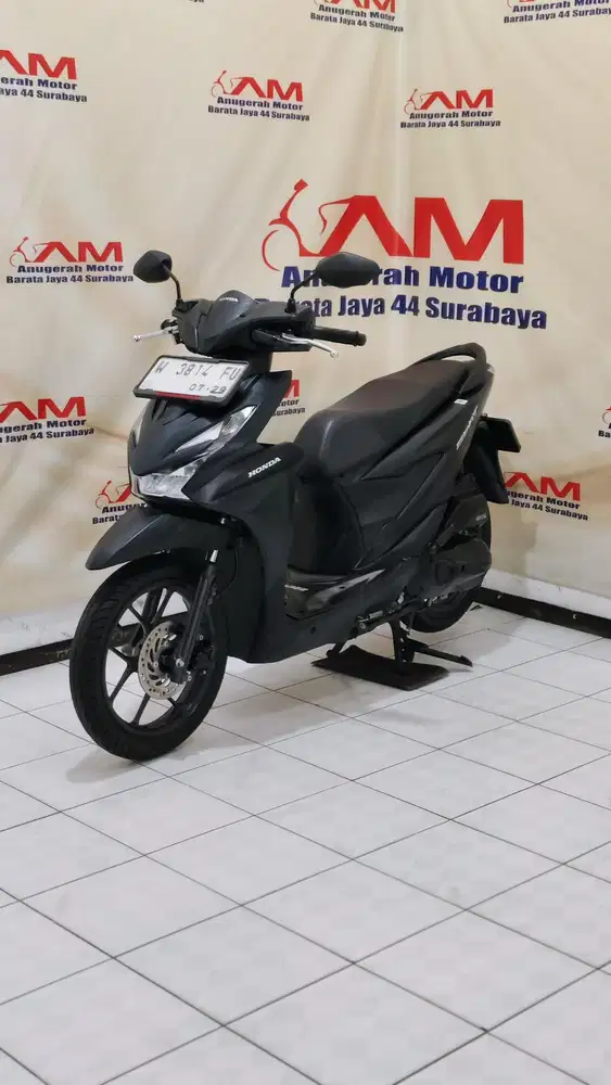 Ready Honda beat deluxe keyless Tahun 2024 Hitam doff