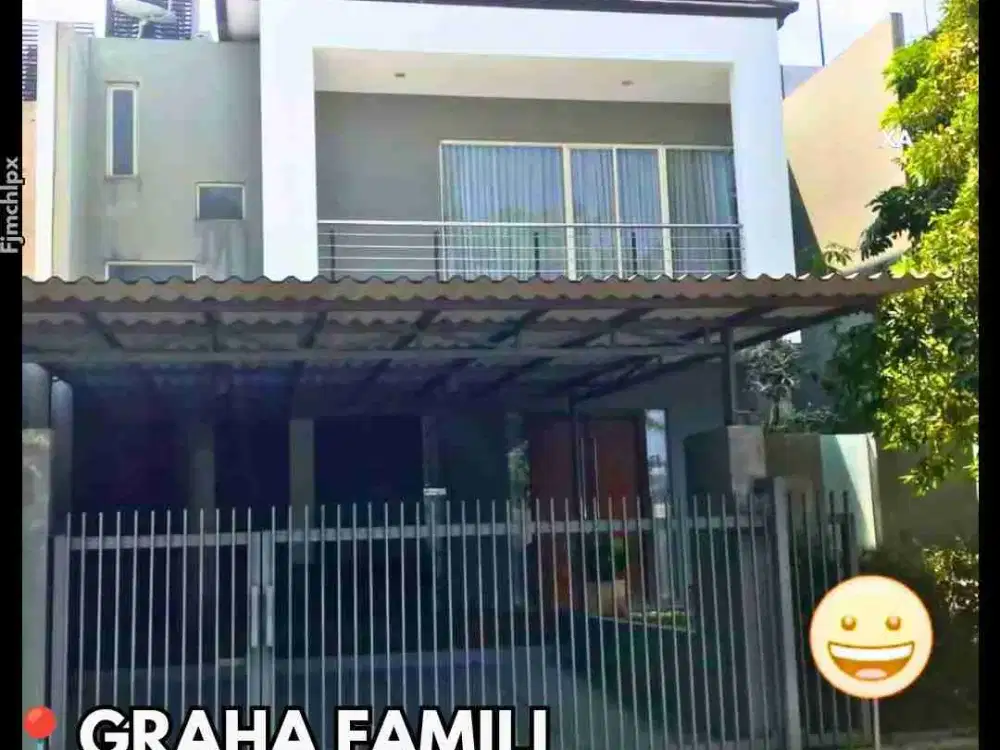 RUMAH MODERN GRAHA FAMILY BLOK XA 2 LANTAI SIAP HUNI