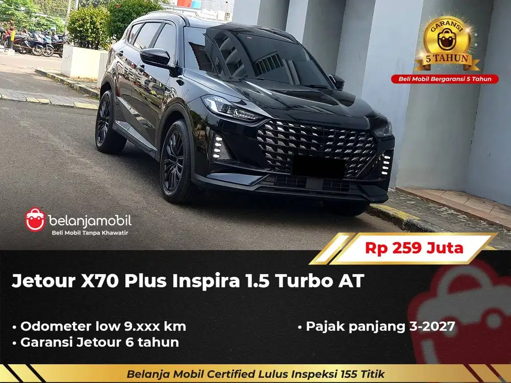 [ LOW KM 9RB ] Jetour X70 X 70 Plus Inspira 1.5 Turbo 2024/2025