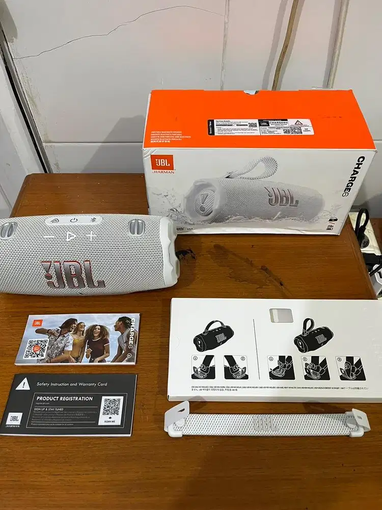 JBL Charge 6 Original Fullset New