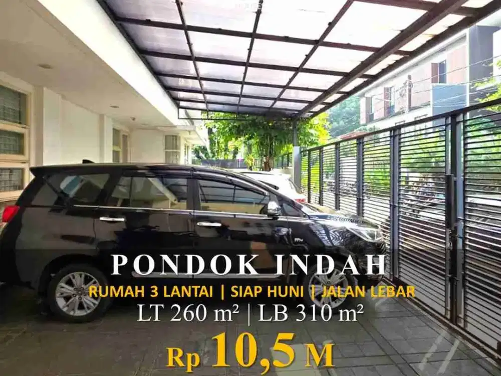 Di Jual Rumah Pondok Indah