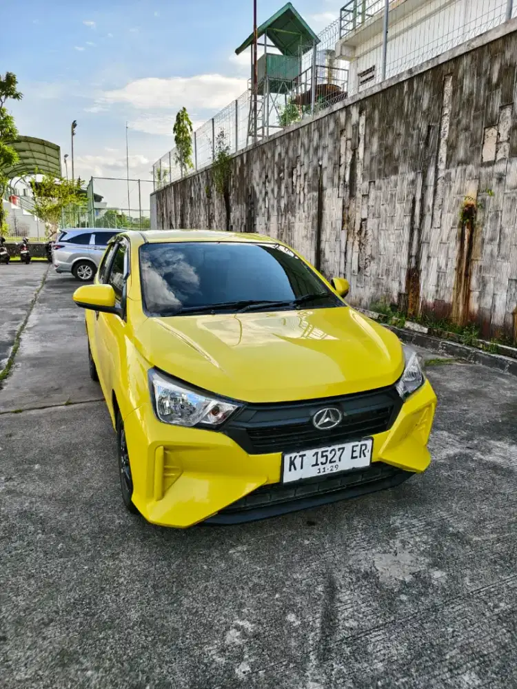 New ayla X 1000cc manual 2024 km 30rb siap pakai wrna favorit