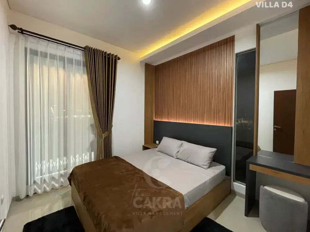 villa exclusive kota batu plus kolam renang & rooftop dekat alun alun kota batu