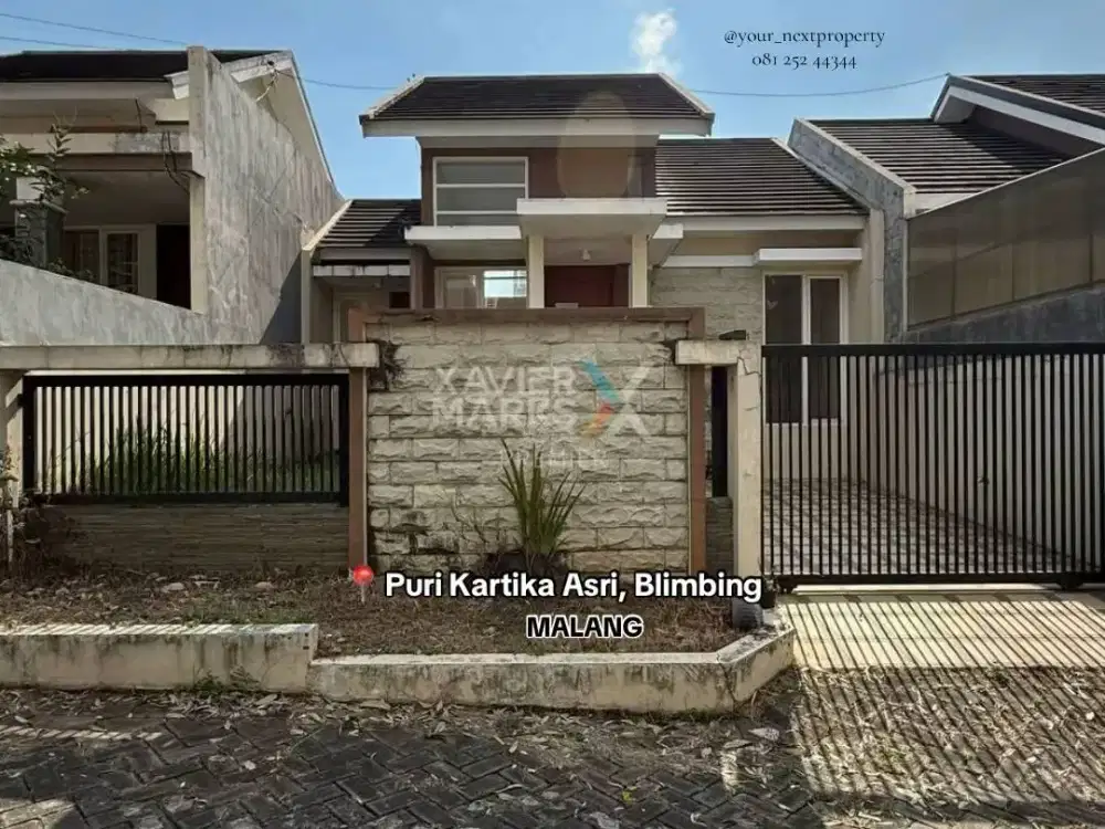 Rumah Minimalis Di Perumahan Puri Kartika Asri, Blimbing Kota Malang