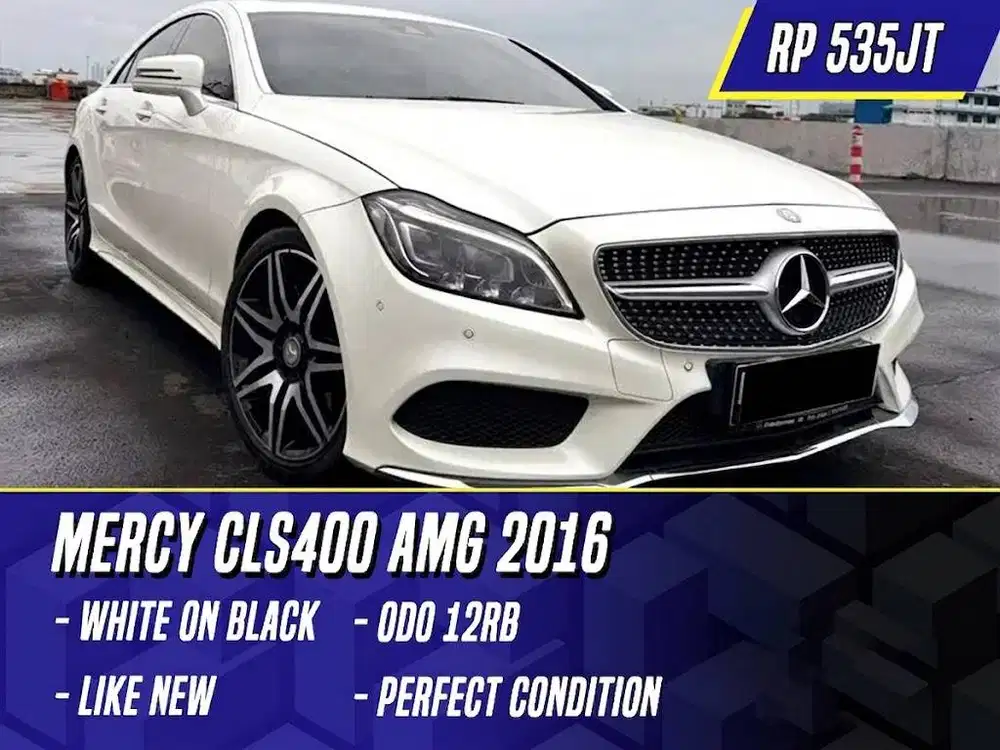 Mercedes Benz CLS400 AMG 2016 NIK 2015 White Black Putih Mercy CLS 400