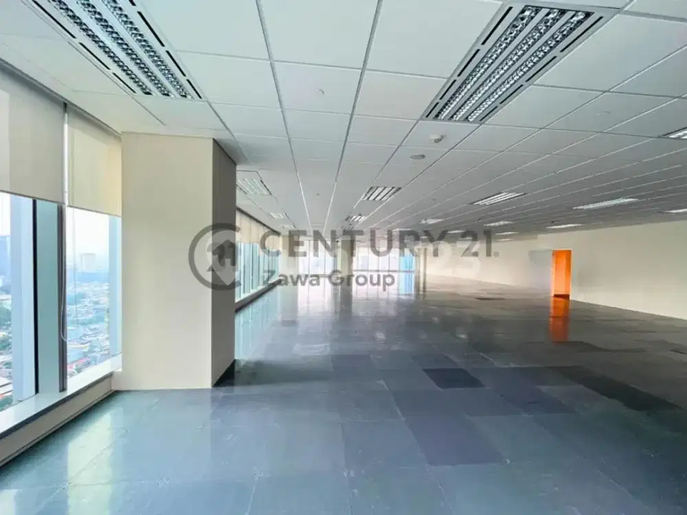 Disewakan Ruang Kantor Kondisi Bared Luas Bervariasi di Sudirman Area Semanggi.