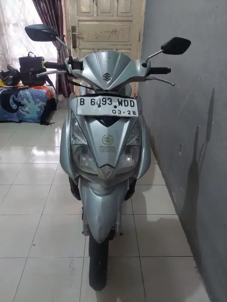 SUZUKI SKYDRIVE 2010 SILVER 125