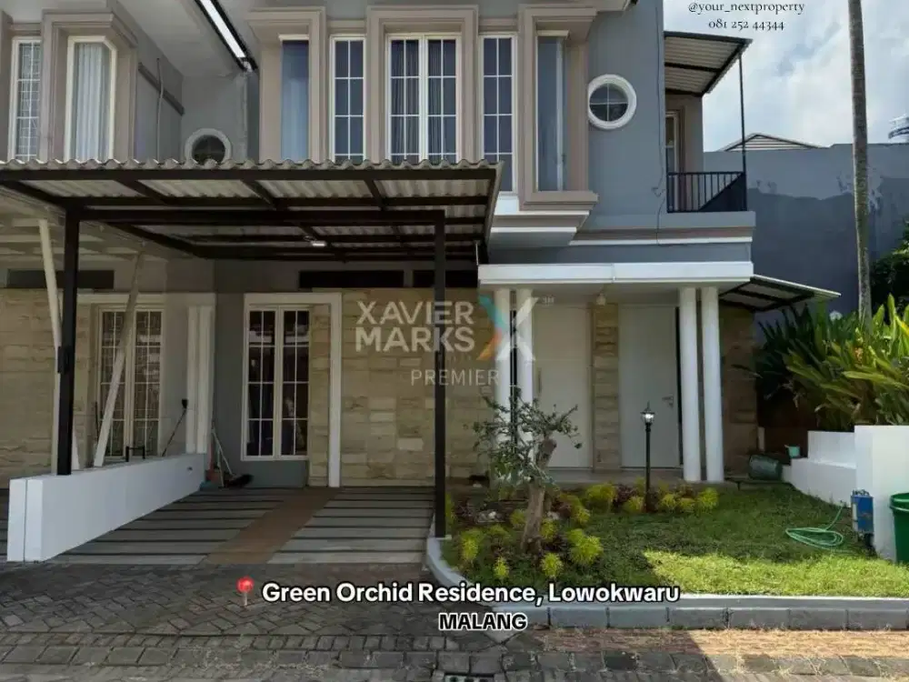 Rumah Modern Di Green Orchid Residence, Suhat Lowokwaru Kota Malang