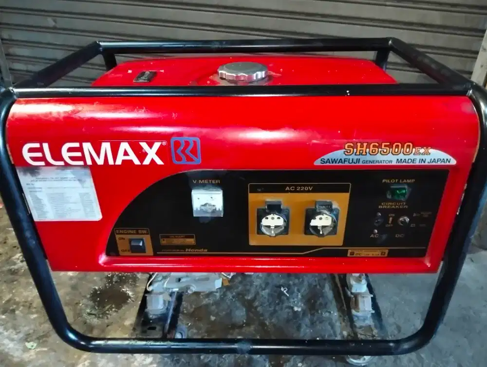 Genset Honda elemax SH 6500 Ex