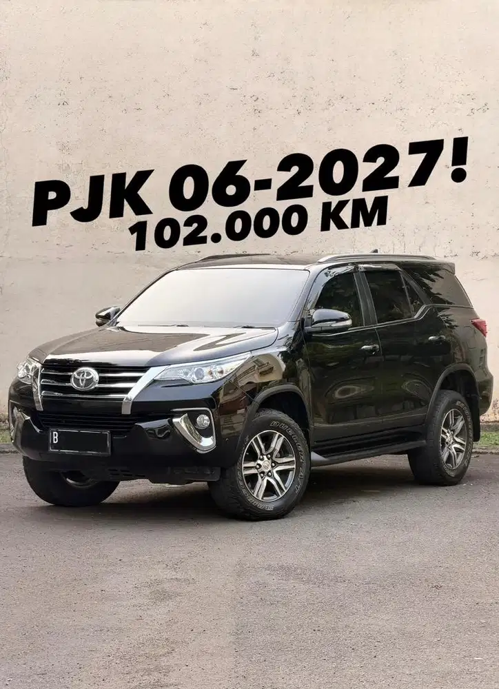 HARGA CASH! Pjk 06/27! Fortuner G 2.4 AT 2016 Toyota VRZ