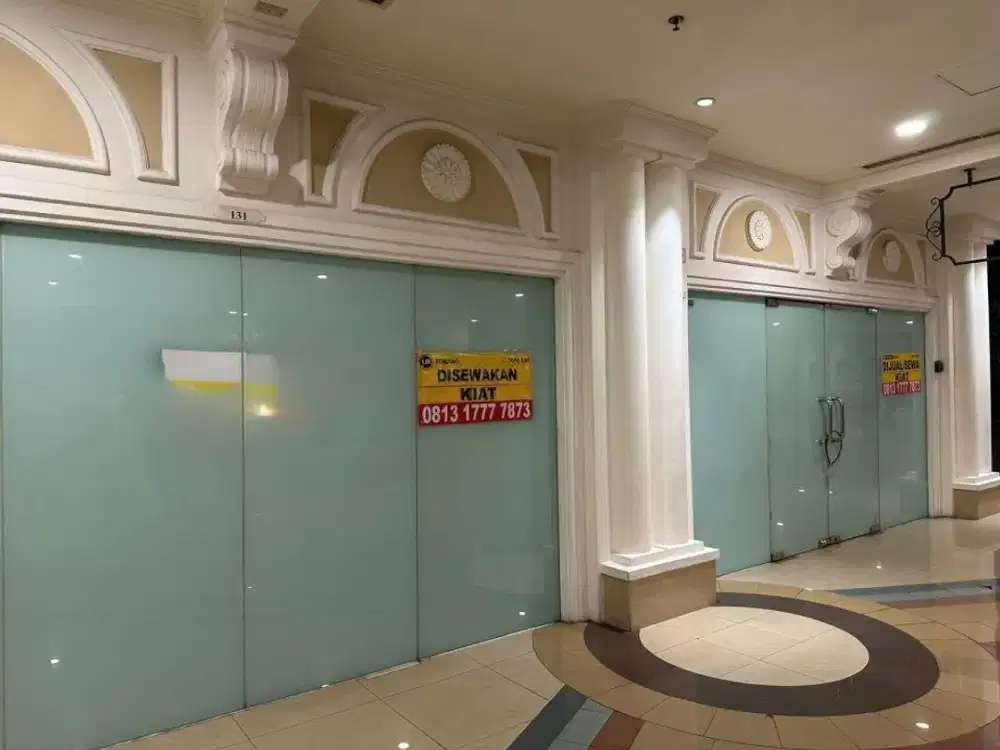 Ruko Lokasi Strategis di The Belleza Shopping Arcade Kebayoran Lama Jakarta Selatan